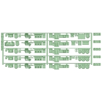 NS35-24：500系更新車514F(5連)床下機器【武蔵模型工房 Nゲージ鉄道模型】